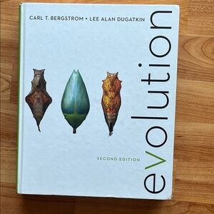 Evolution Hardcover Book - White/Cream Cover